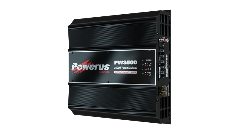 Powerus PW3500 Amplifier 2-ohm 4740W RMS 1-Channel
