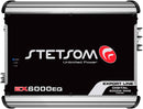 Stetsom EX 6000 EQ Amplifier 1-ohm 6000W RMS 1-Channel