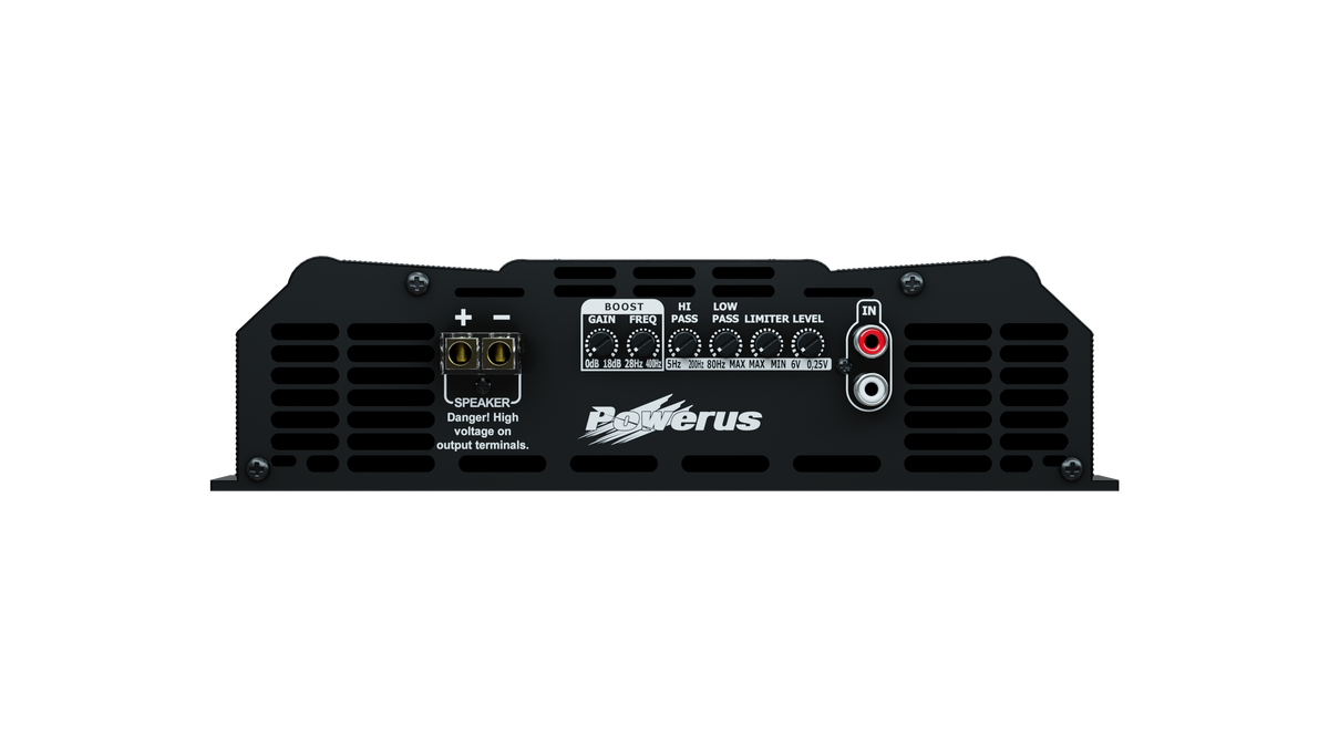 【大型トランス】自作power amp.❷ Precision Power Ppi TRAX1.1500D Monoblock Car Audio Class D Sub