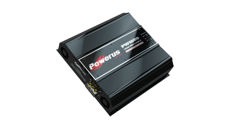 Powerus PW1600 Amplifier 0,5-ohm 1960W RMS 1-Channel