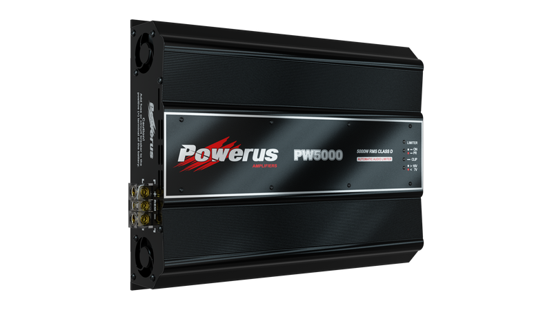 Powerus PW5000 Amplifier 2-ohm 5600W RMS 1-Channel