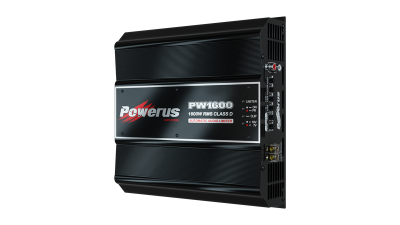 Powerus PW1600 Amplifier 4-ohm 1960W RMS 1-Channel