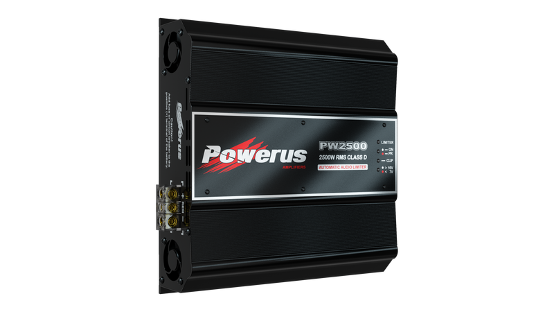 Powerus PW2500 Amplifier 1-ohm 3930W RMS 1-Channel