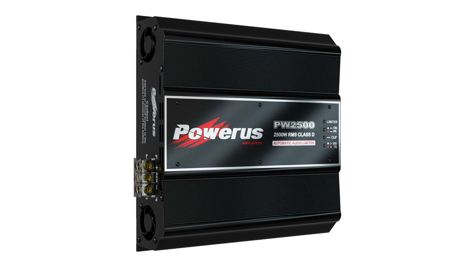 Powerus PW2500 Amplifier 2ohm 3930W RMS 1Channel