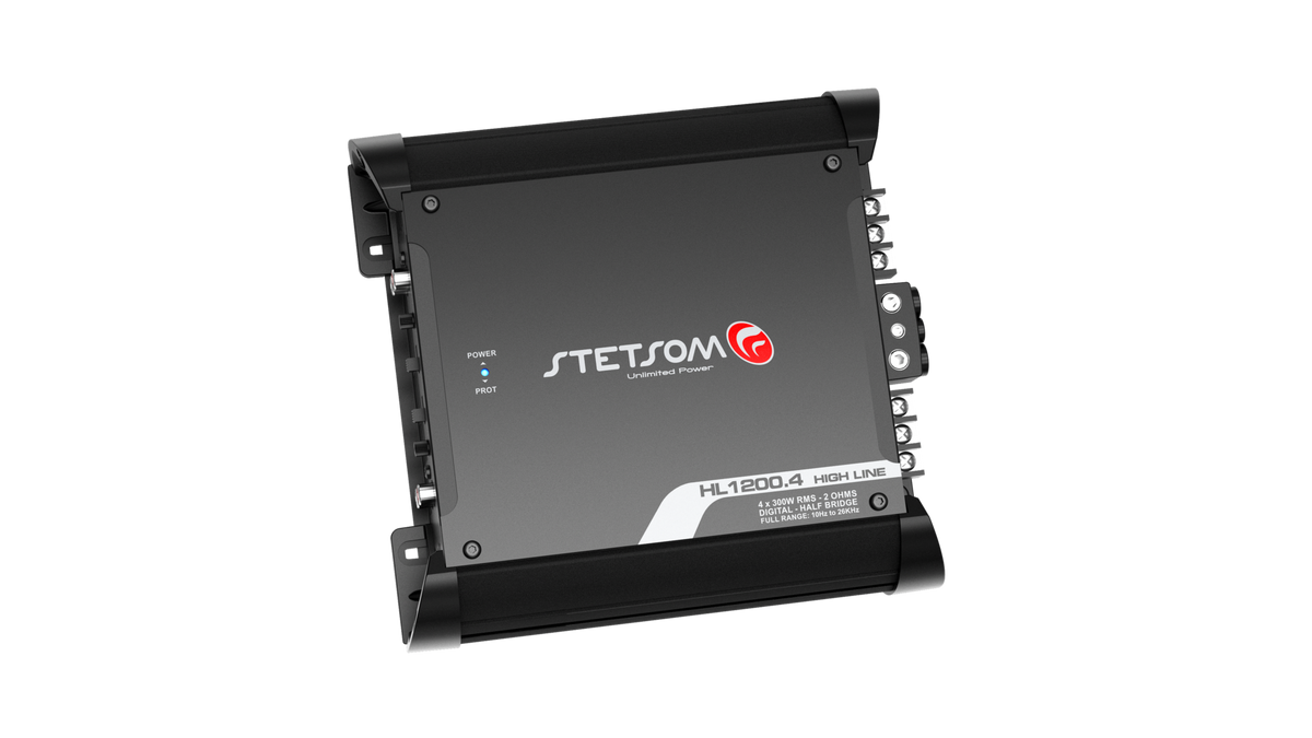Stetsom HL 1200.4 Amplifier 2-ohm 1200W RMS 4-Channels