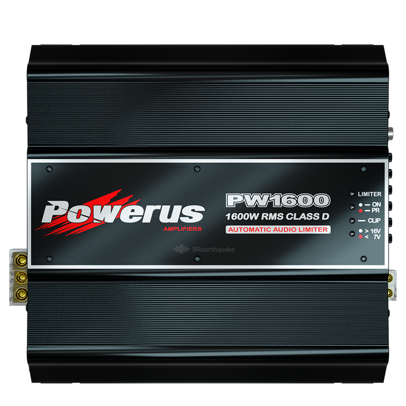 Powerus PW1600 Amplifier 1-ohm 1960W RMS 1-Channel