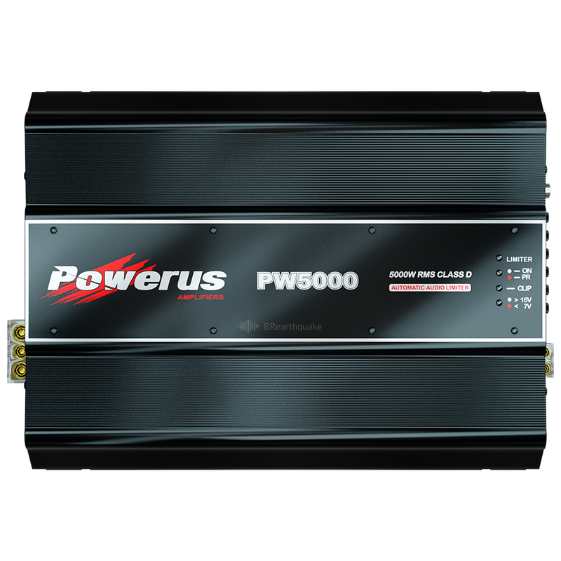 Powerus PW5000 Amplifier 0.5-ohm 5600W RMS 1-Channel