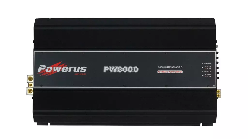Powerus PW8000 Amplifier 0.5-ohm 8000W RMS 1-Channel