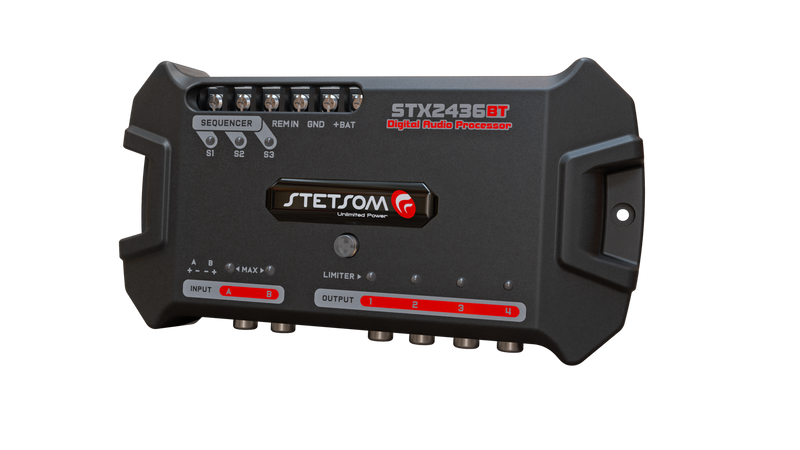 Stetsom STX2436BT Áudio Processor Bluetooth 2-Channels 4-Ways