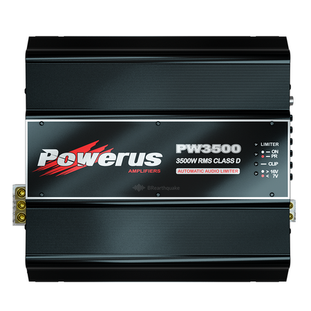 Powerus PW3500 Amplifier 1-ohm 3500W RMS 1-Channel