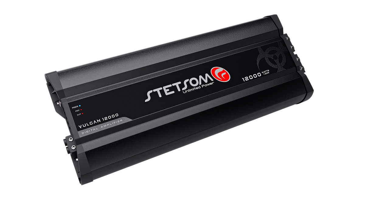 Stetsom Vulcan 12000 Amplifier 1-ohm 12000W RMS 1-Channel