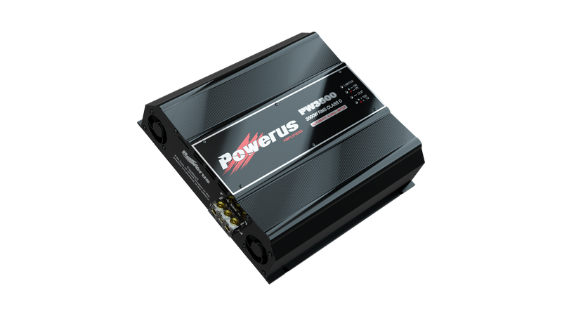 Powerus PW3500 Amplifier 2-ohm 3500W RMS 1-Channel