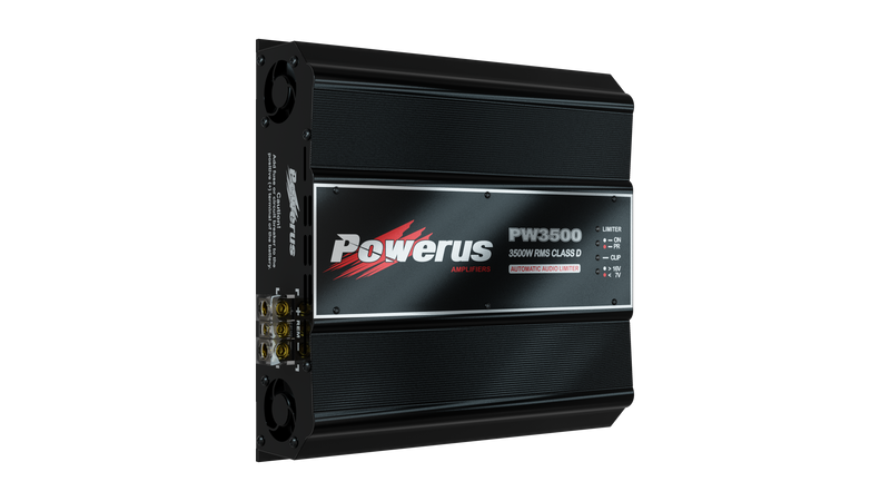 Powerus PW3500 Amplifier 1-ohm 3500W RMS 1-Channel
