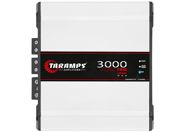 Taramps TRIO 3000 PLAYER Amplifier 2-ohm 3250W RMS - 2 Outputs