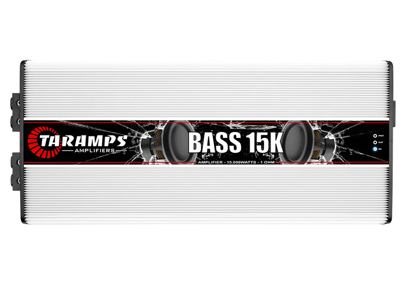 Taramps BASS 15K Amplifier 1-ohm 15000W RMS 1-Channel for Subwoofer