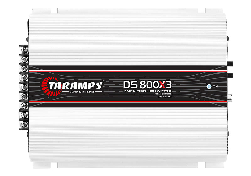 Taramps DS 800x3 Amplifier 1-ohm 800W RMS 3-Channels