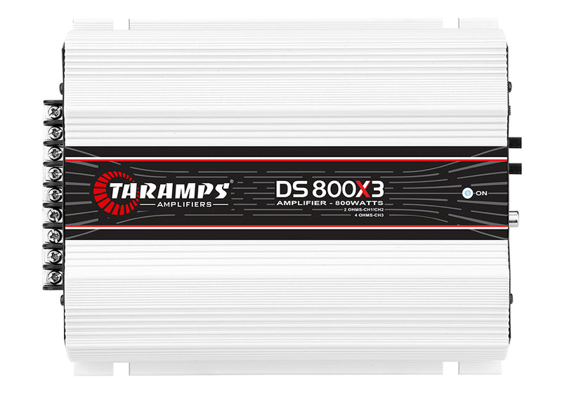 Taramps DS 800x3 Amplifier 2-ohm 800W RMS 3-Channels