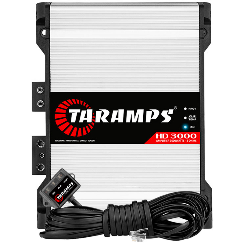 Taramps HD 3000 Amplifier 2-ohm 3000W RMS 1-Channel