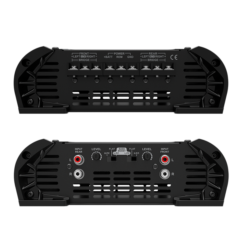 thumbnail image 2 of Stetsom Iron Line IR 800.4 800W 4-Channel Car Audio Amplifier – 2 Ohm Stable 2 of 6