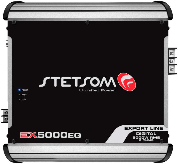 Stetsom EX 5000 EQ Amplifier 2-ohm 5000W RMS 1-Channel