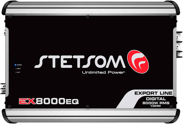 Stetsom EX 8000 EQ Amplifier 1-ohm 8000W RMS 1-Channel