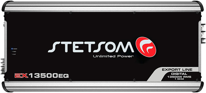Stetsom EX 13500 EQ Amplifier 1-ohm 13500W RMS 1-Channel