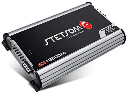 Stetsom EX 13500 EQ Amplifier 1-ohm 13500W RMS 1-Channel