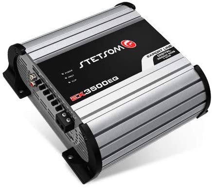 Stetsom EX 3500 EQ Amplifier 2-ohm 3500W RMS 1-Channel