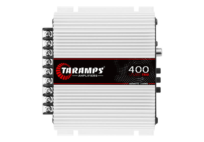 Taramps 400 Trio Amplifier 2-ohm 400W RMS 1-Channel 3 Outputs