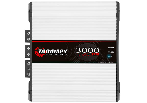 Taramps TRIO 3000 Amplifier 2-ohm 3300W RMS - 2 outputs
