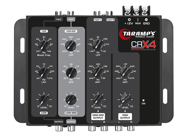 Taramps CRX4 Crossover 4-channels