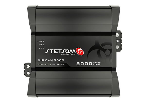 Stetsom Vulcan 3000 Amplifier 1-ohm 3000W RMS 1-Channel