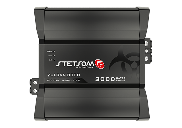 Stetsom Vulcan 3000 Amplifier 2-ohm 3000W RMS 1-Channel